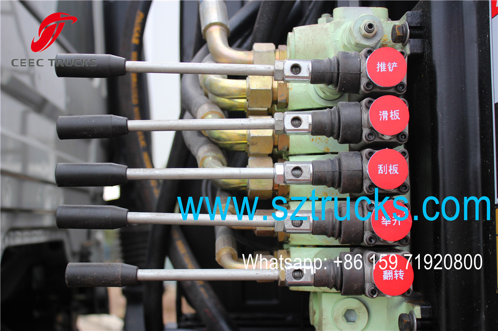 CEEC garbage compactor trucks control joysticks