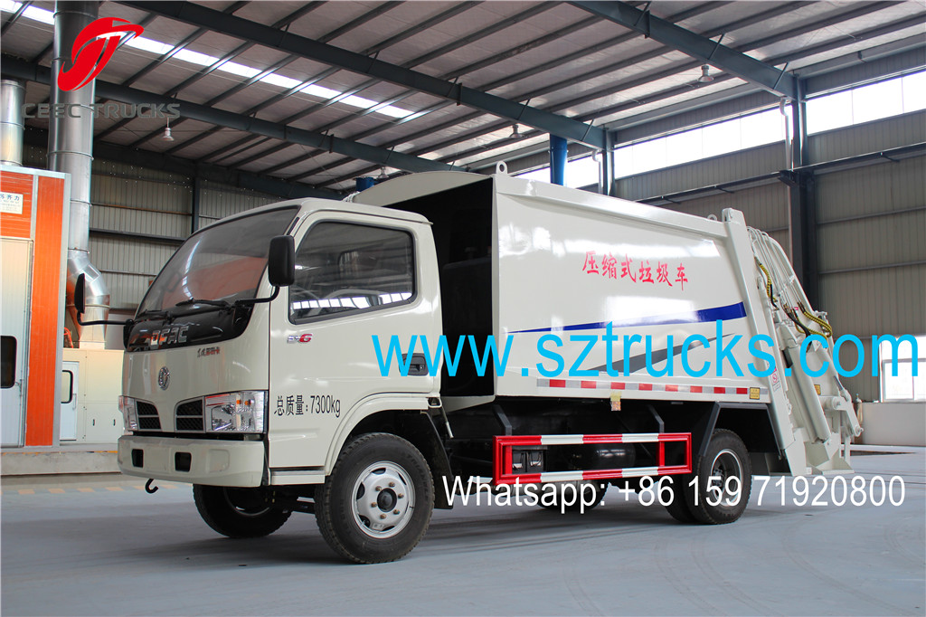 4CBM Garbage Compactor Truck