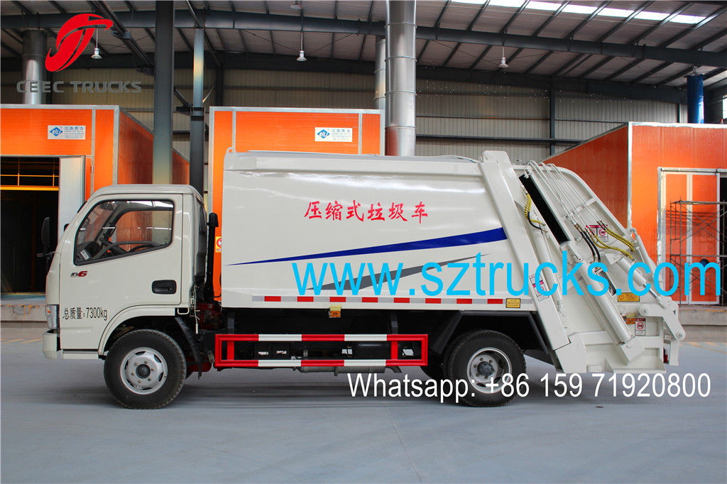 4CBM Garbage Compactor Truck