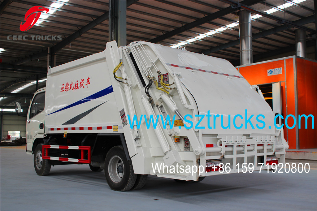 4CBM Garbage Compactor Truck