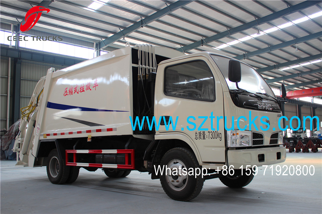 4CBM Garbage Compactor Truck