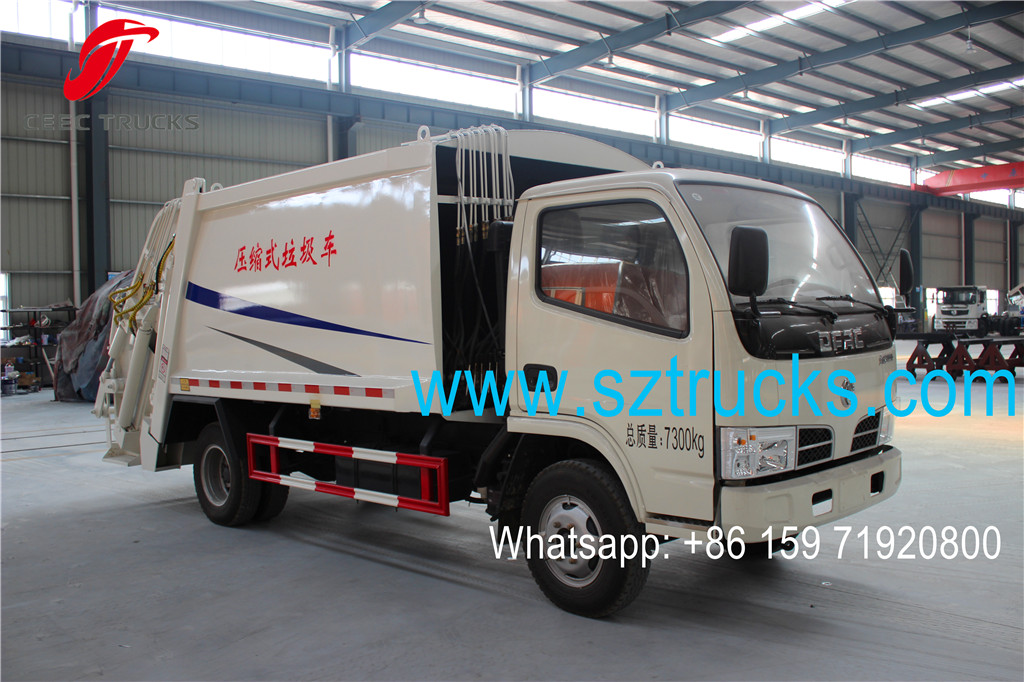 4CBM Garbage Compactor Truck