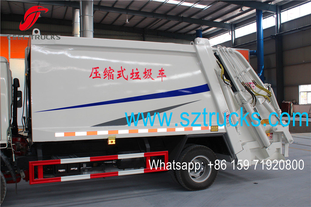 4CBM Garbage Compactor Truck
