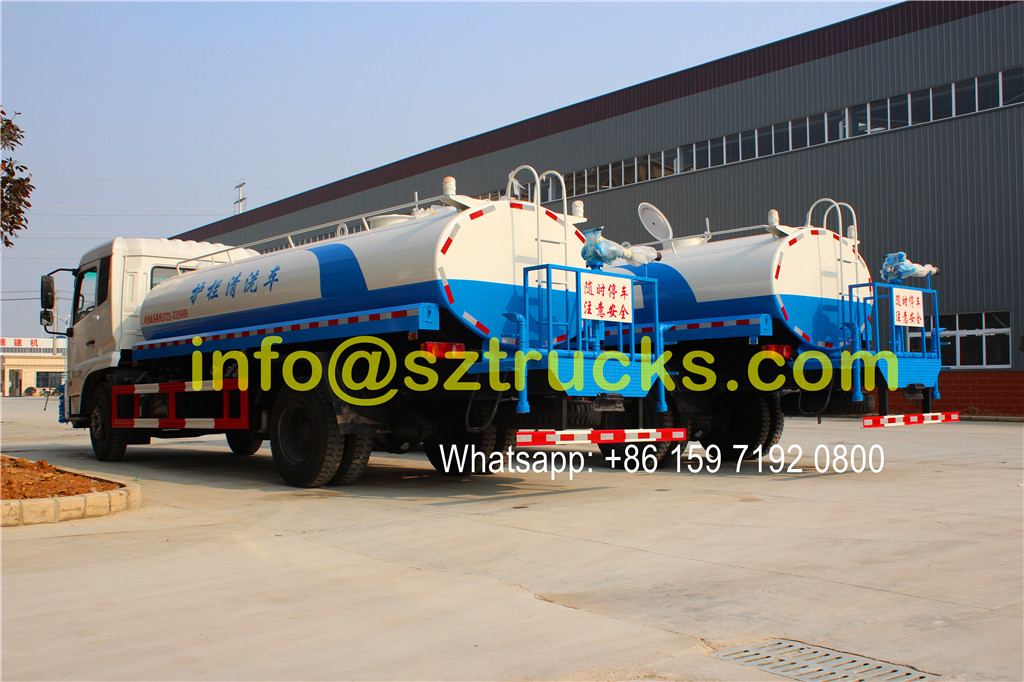 2016 design 10CBM guardrail washing truck