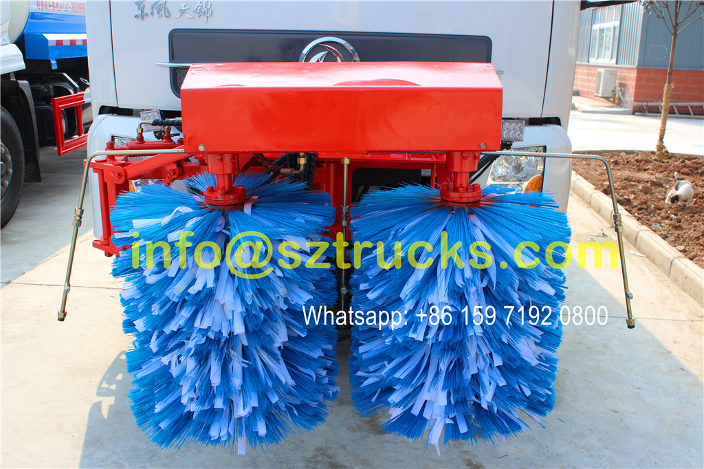 2016 design 10CBM guardrail washing truck Washing System