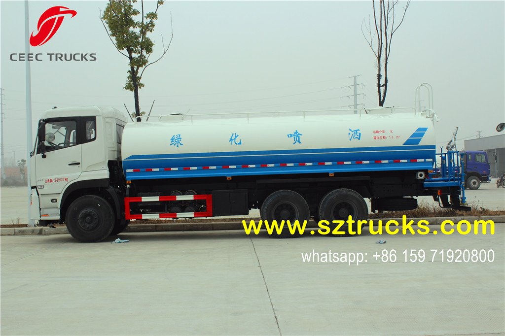 DFAC 14CBM water tanker truck hot sale