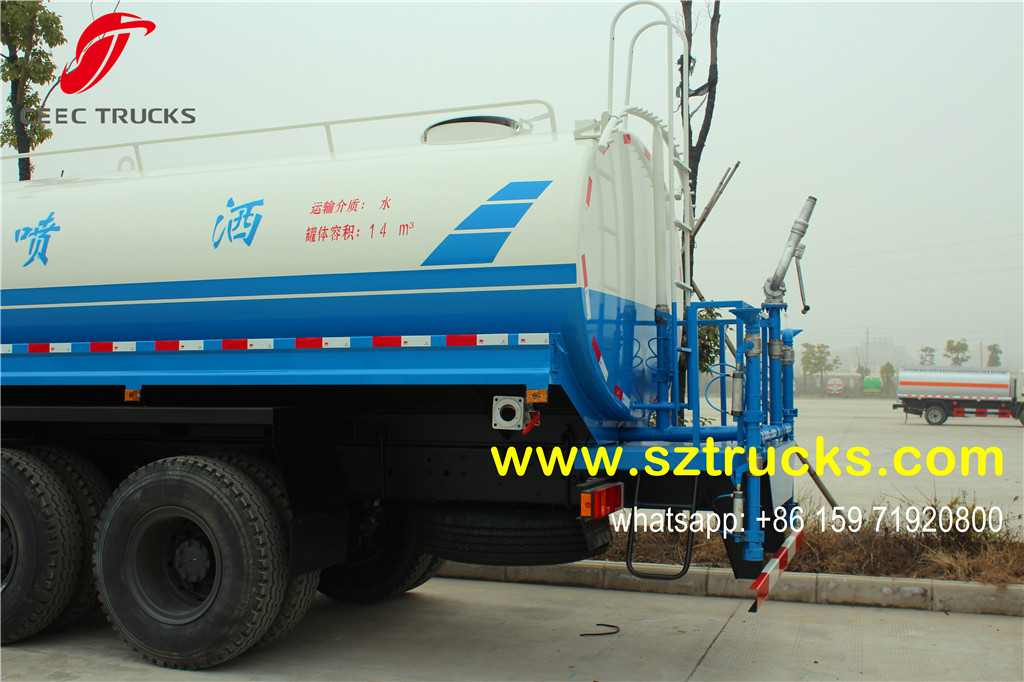 DFAC 14CBM water tanker truck hot sale