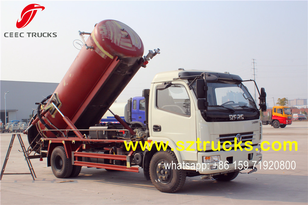 6000Liters cesspit emptier manufacturer supply