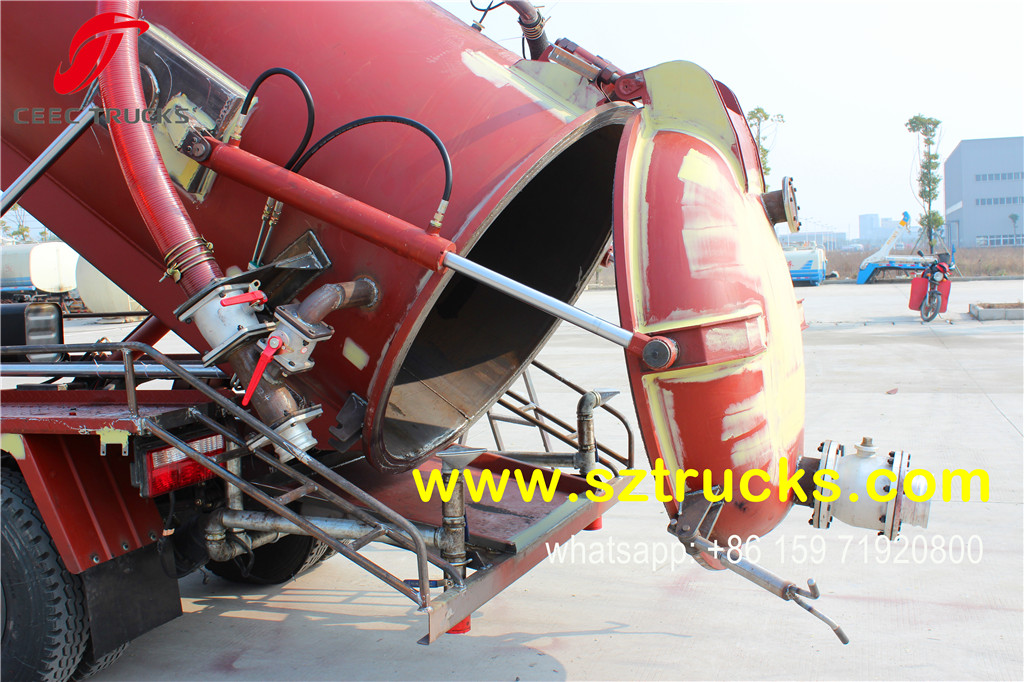 6000Liters cesspit emptier manufacturer supply