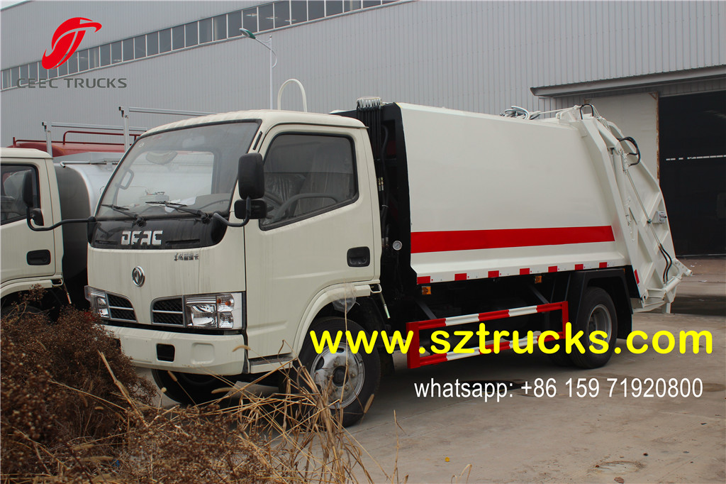 2016 produced 4CBM trash compressor truck