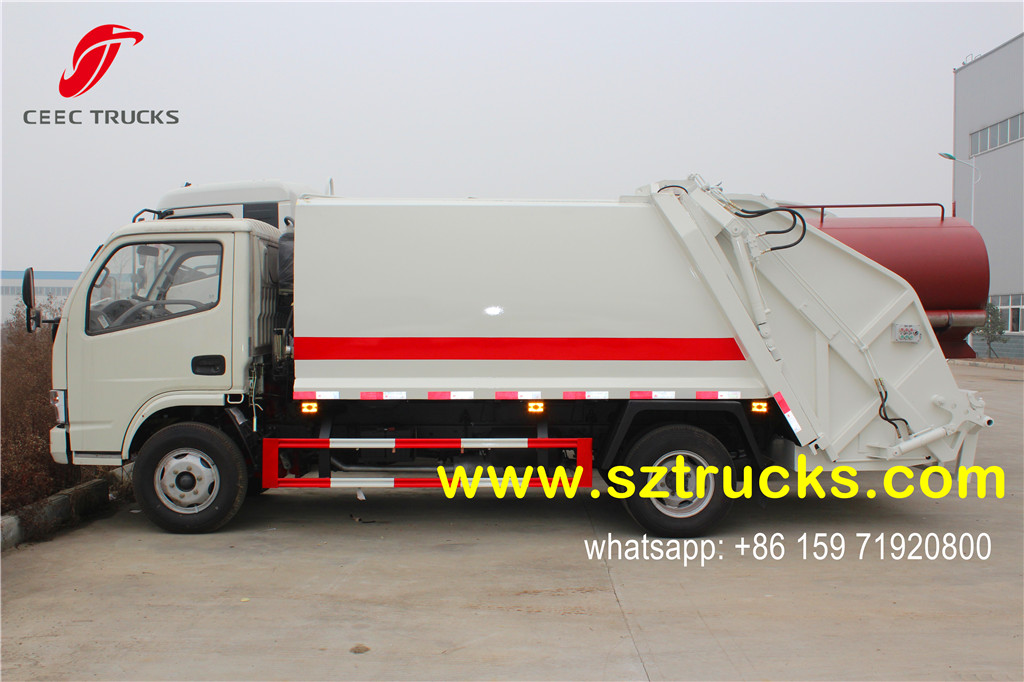 2016 produced 4CBM trash compressor truck