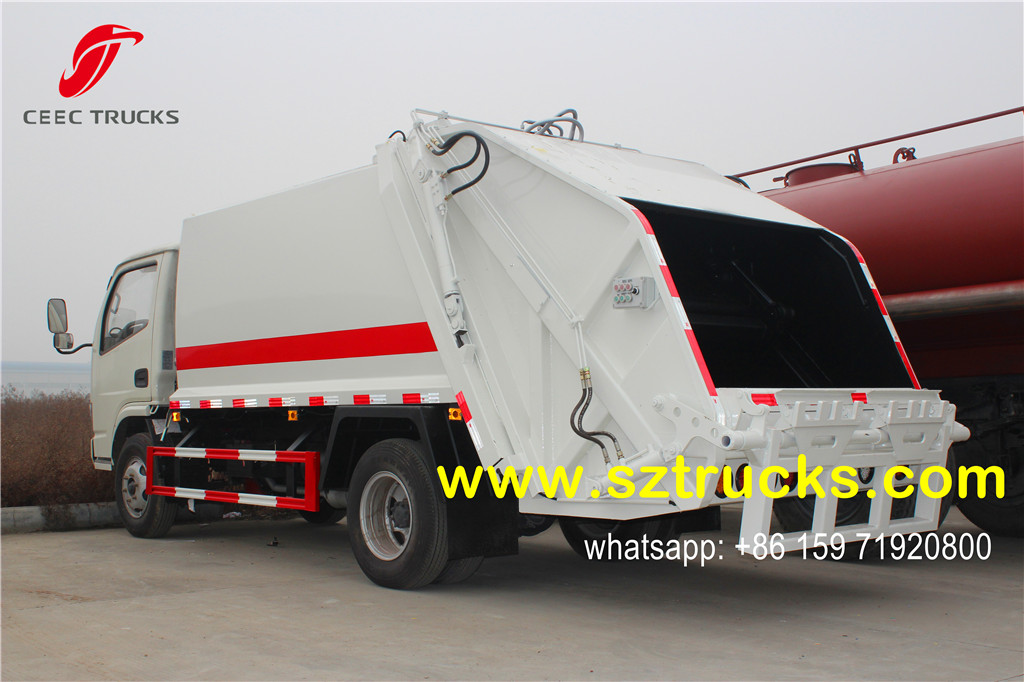 2016 produced 4CBM trash compressor truck