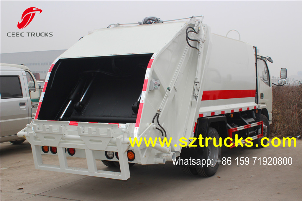 2016 produced 4CBM trash compressor truck