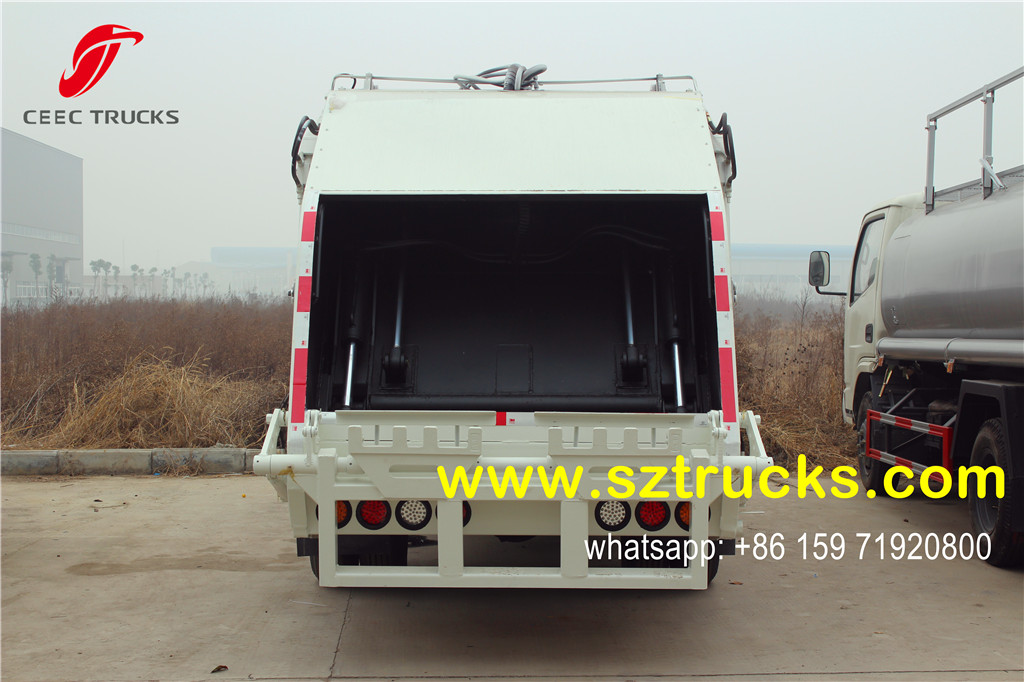 2016 produced 4CBM trash compressor truck
