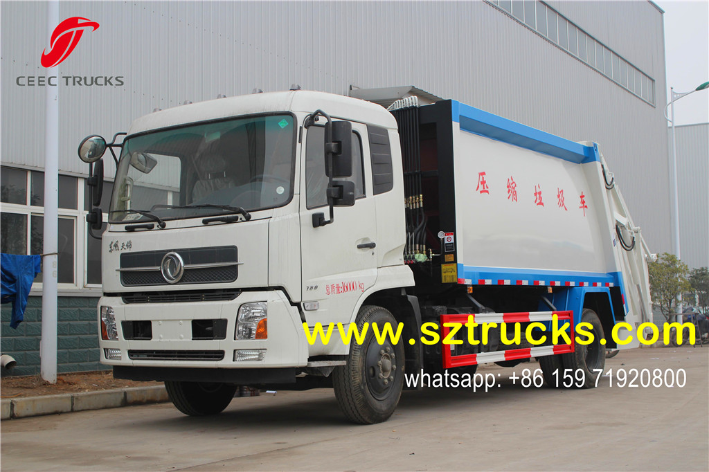2016 produced 14CBM garbage compactor truck