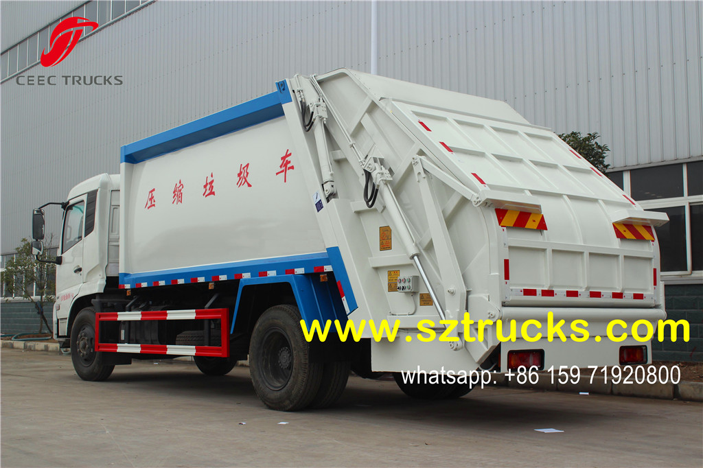 2016 produced 14CBM garbage compactor truck
