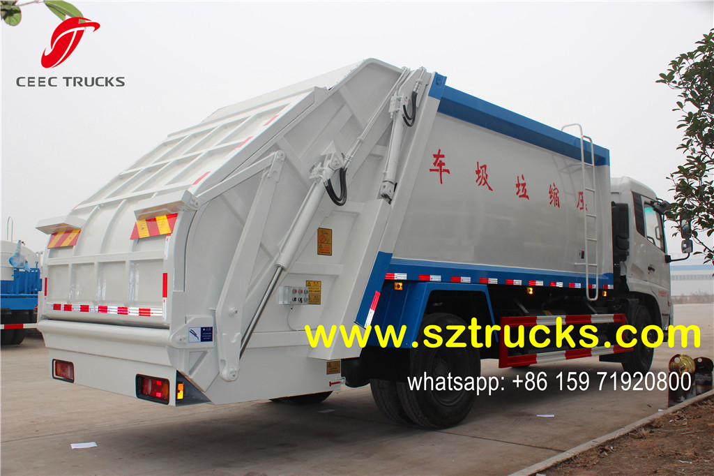 2016 produced 14CBM garbage compactor truck