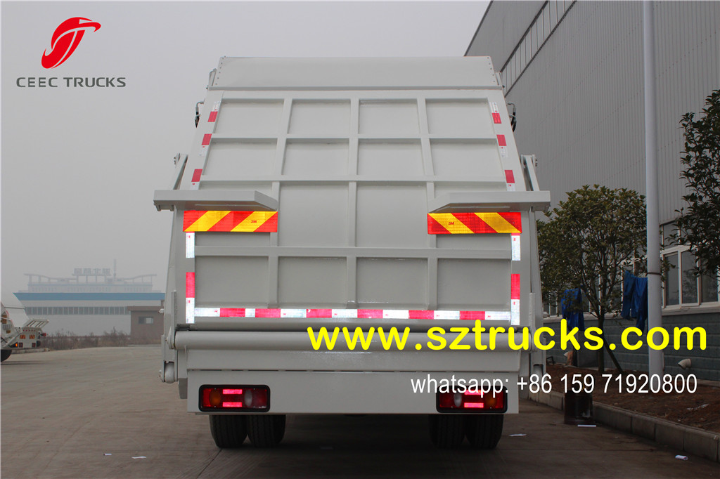 2016 produced 14CBM garbage compactor truck