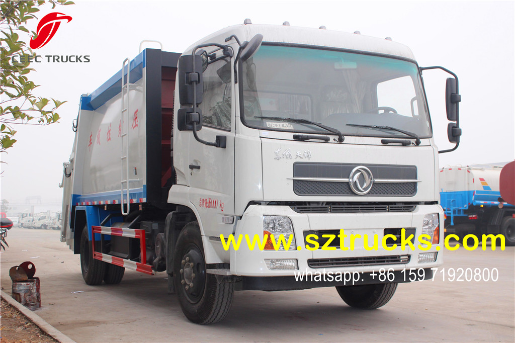 2016 produced 14CBM garbage compactor truck