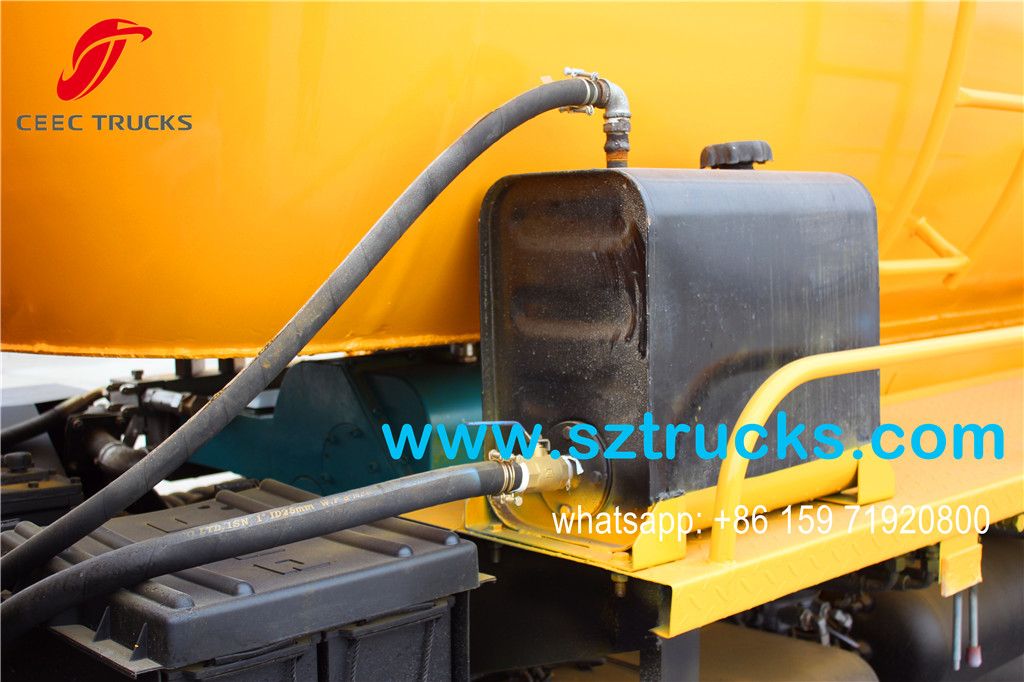6CBM Cesspit Emptier hydraulic tank