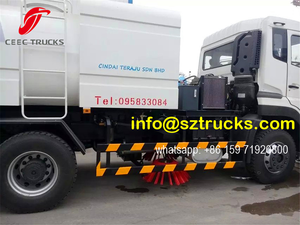 Road sweeping system