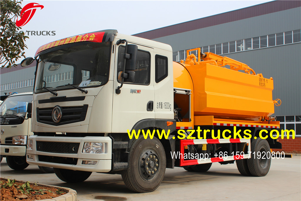 2016 produced combined jetting truck as sample truck