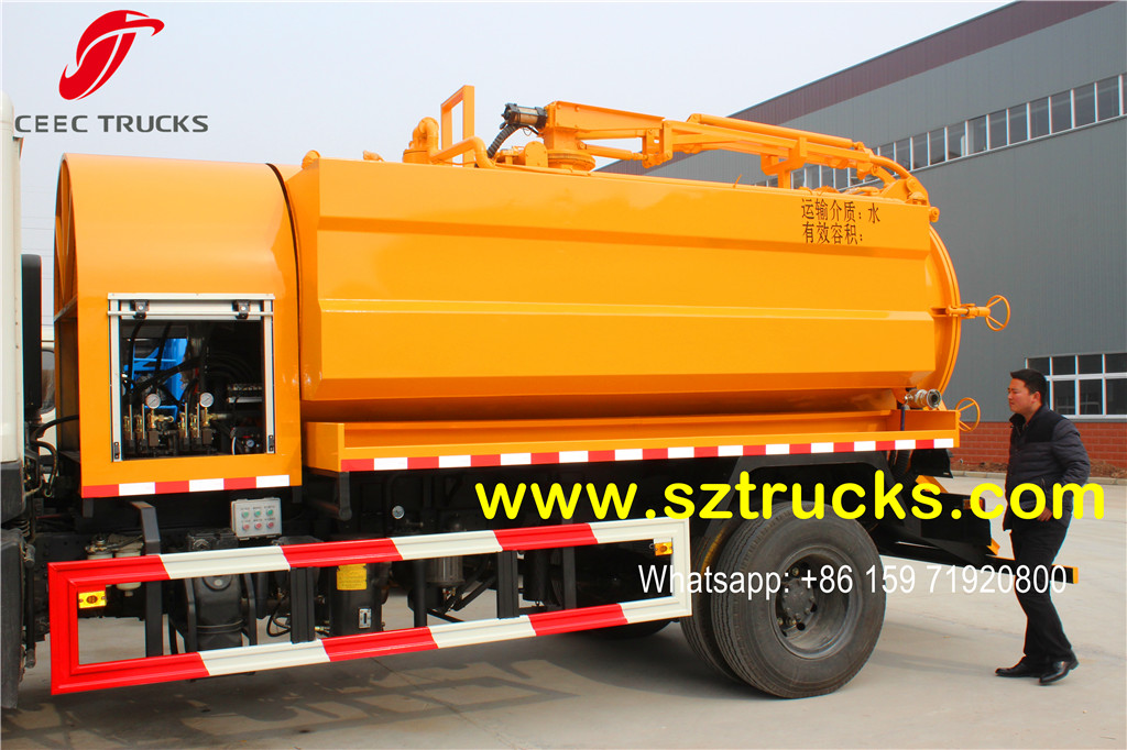 2016 produced combined jetting truck
