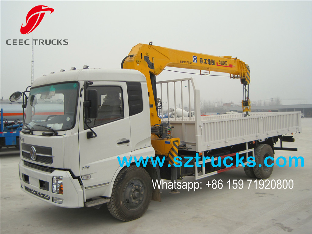 DFAC XCMG 8Tons Truck Mounted Crane