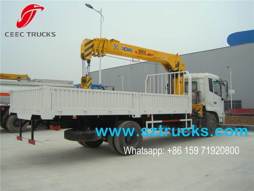 DFAC XCMG 8Tons Truck Mounted Crane