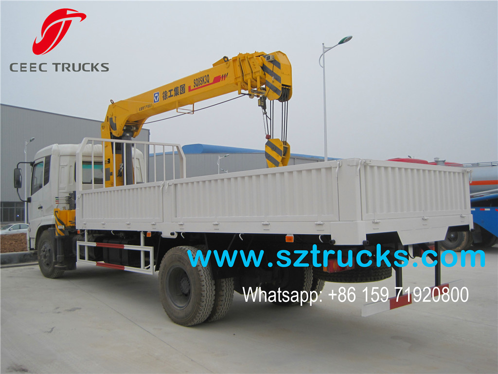 DFAC XCMG 8Tons Truck Mounted Crane