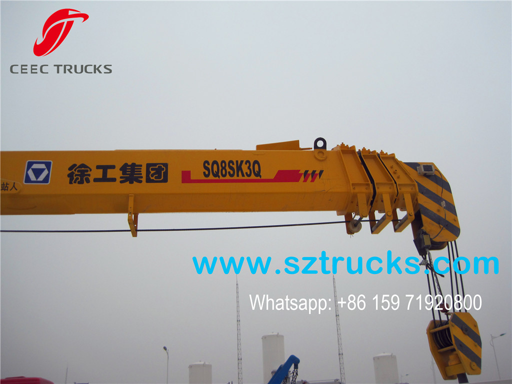 DFAC XCMG 8Tons Truck Mounted Crane