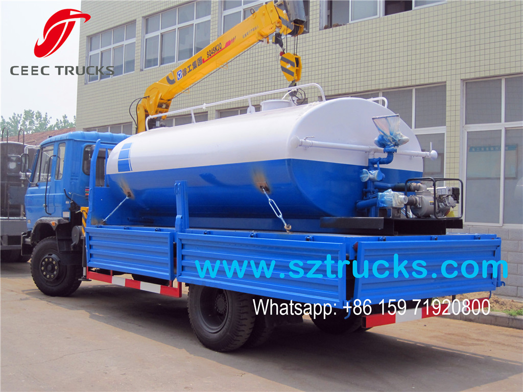 DFAC XCMG 4Tons mounted crane cargo truck
