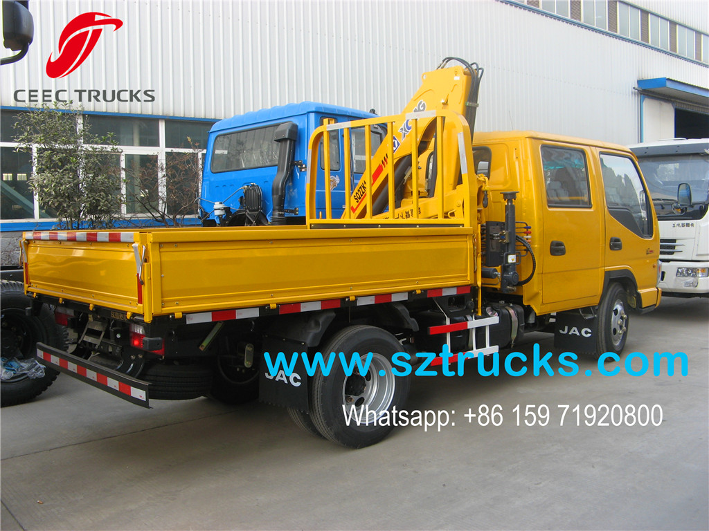 DFAC XCMG 2Tons knuckle boom crane