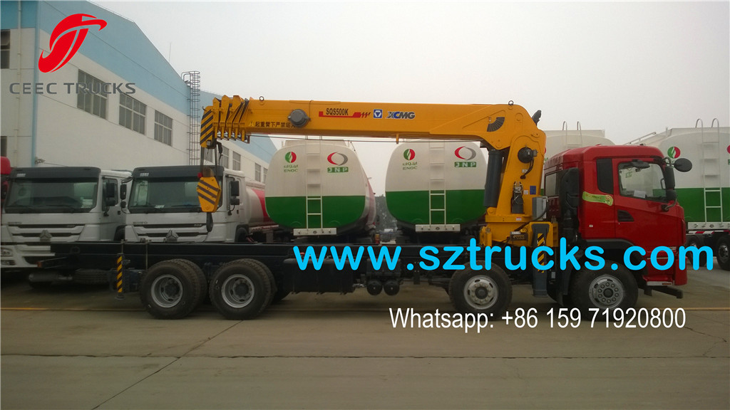XCMG SQS500 model 20T truck mounted crane