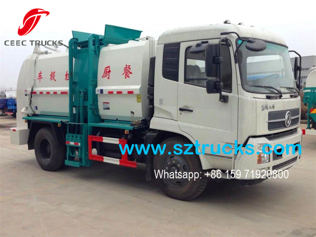 Dongfeng kitchen waste collection truck