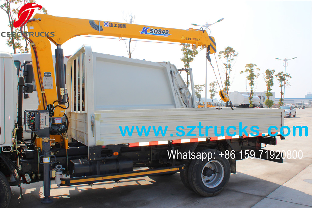 2T XCMG SQ2SK2Q Truck Mounted Crane