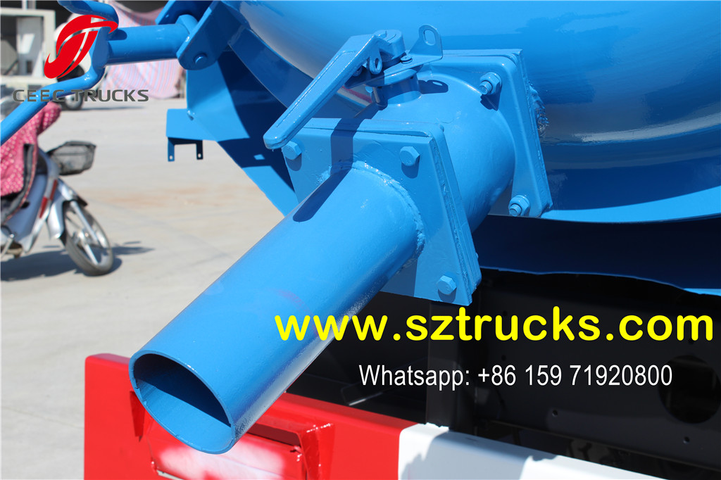 DFAC brand 8CBM vacuum sewage suction tanker truck