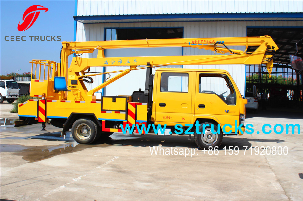 14m ISUZU aerial work platform truck