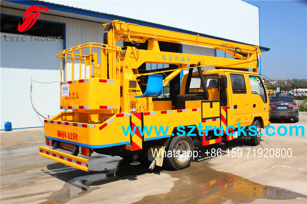 14m ISUZU aerial work platform truck
