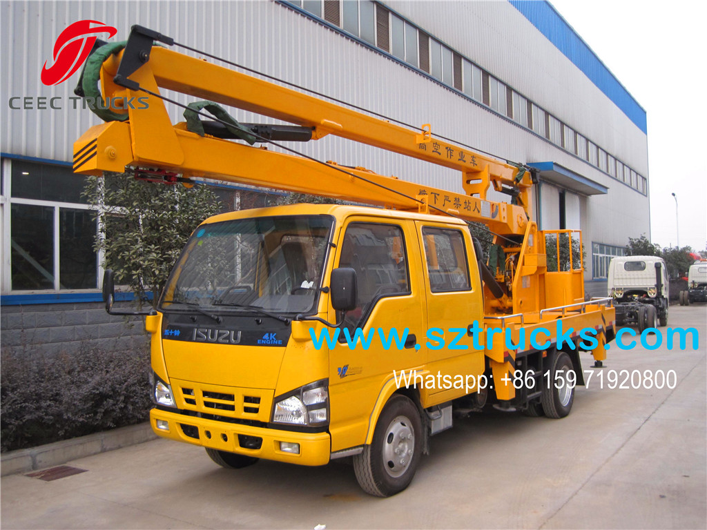 ISUZU 16m Aerial Working Platform Truck for domestic customer