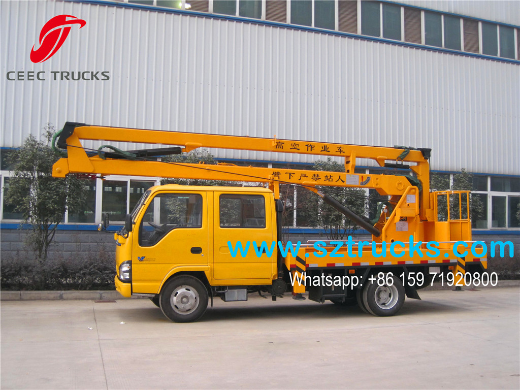 ISUZU 16m Aerial Working Platform Truck for domestic customer