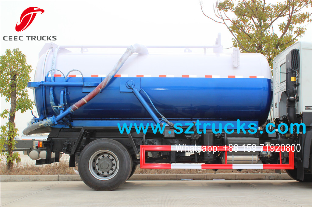 SINOTRUK RHD 10CBM Cesspit Emptier