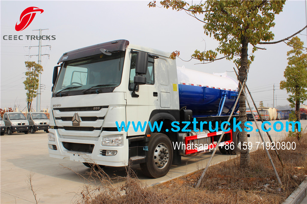 SINOTRUK RHD 10CBM Cesspit Emptier