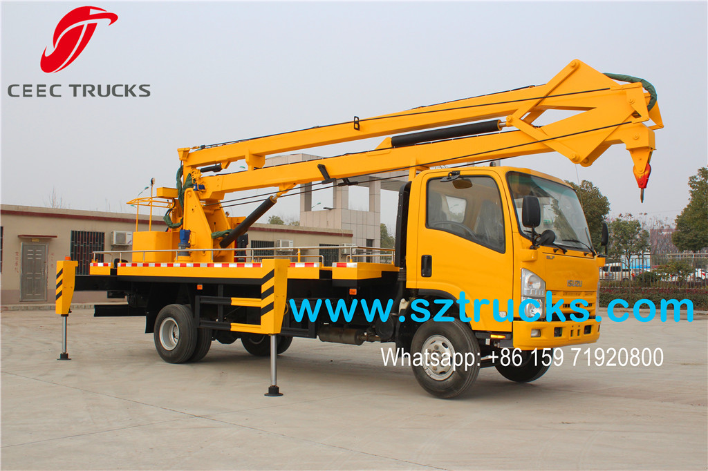 ISUZU 18m Aerial Working Platform Export