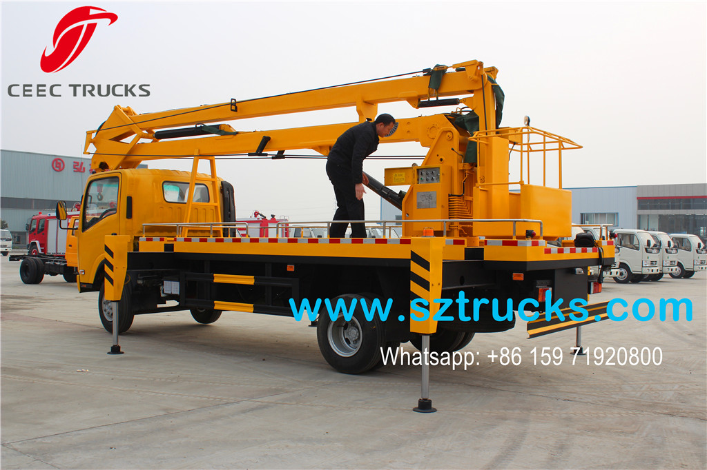 ISUZU 18m Aerial Working Platform Export