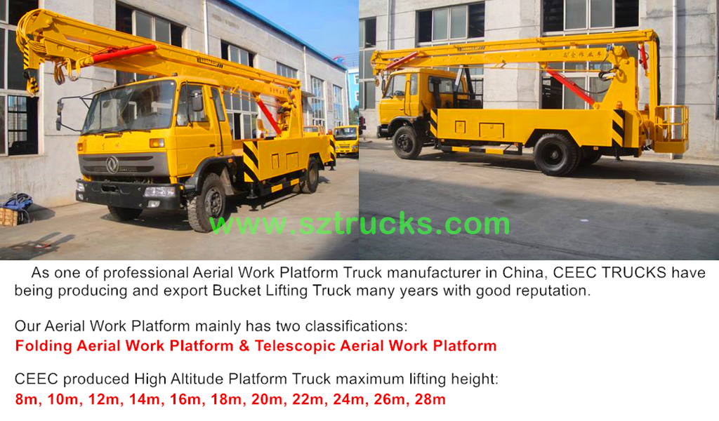 DFAC 20m high altitude lifting truck