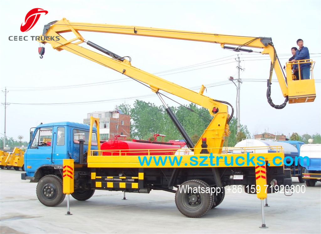 DFAC 20m aerial work platform for testing