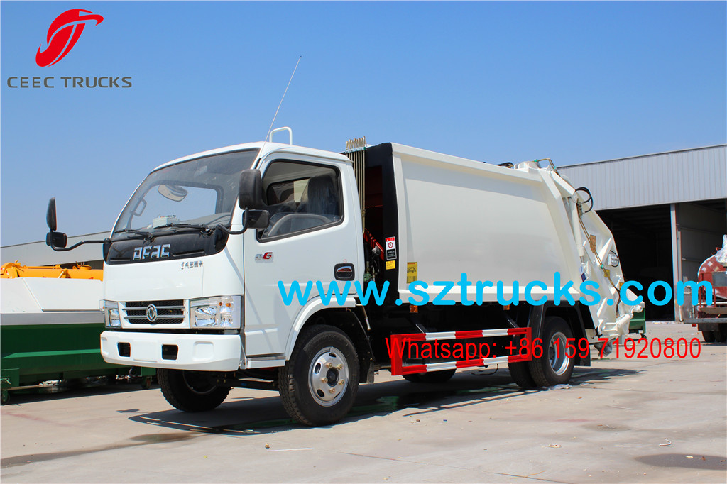 Lowest price sale 4000Liters Compression Refuse Truck
