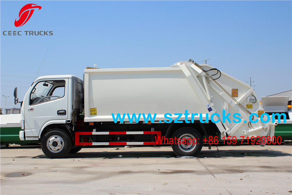 Lowest price sale 4000Liters Compression Refuse Truck