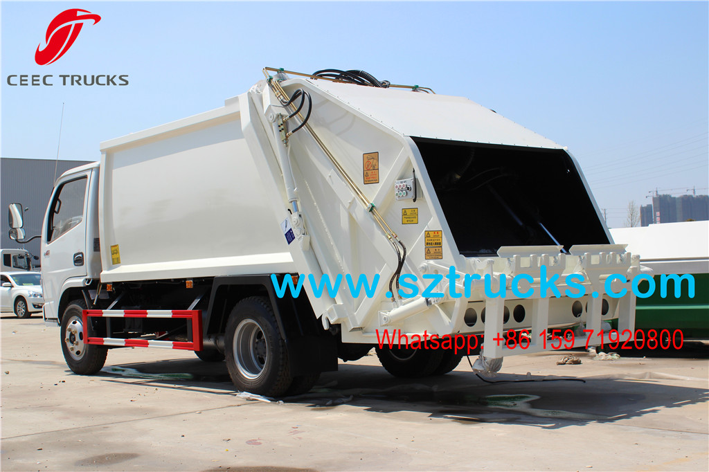 Lowest price sale 4000Liters Compression Refuse Truck